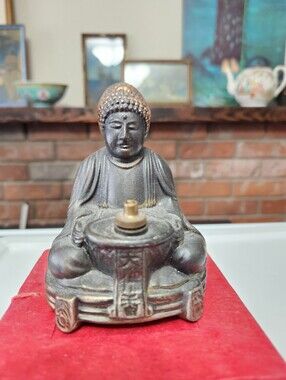 Incense Cast Iron Antique Oil Lamp